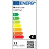 Zewnętrzna owalna lampa ścienna SOVANDO LE75251 LED 11W 3000K IP65 biała