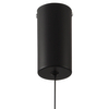 Zwisowa lampa kopuła Petite XC5010-N Step LED 12W 3000K do salonu nikiel