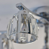 Sufitowa lampa wielopunktowa Ria 96454 IP44 chrom przezroczysty
