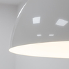 Kopułowa lampa zwisowa Hemisphere Super 10695 Nowodvorski do salonu biała