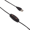 Metalowa lampka nocna Tenor ABR-LBT-B LED 3,6W 3000K na biurko brązowa