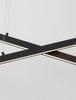 Lampa wisząca PUEBLA LE42799 Luces Exclusivas nad wyspę LED 40W 3000K czarna