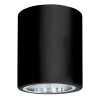 Sufitowa lampa tuba MERKURY 313591 podłużna metalowa czarna