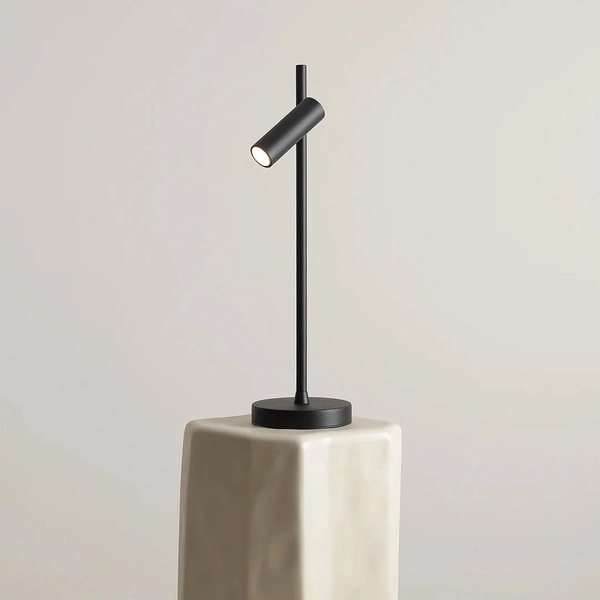 Stołowa lampka gabinetowa Trevo 1104B1 Aldex regulowana tuba czarna