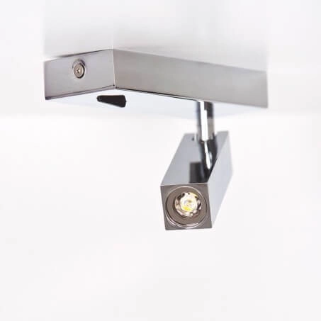 Ścienna lampa z regulacją ANGUS AZ2445 Azzardo LED 3W 3100K włącznik chrom