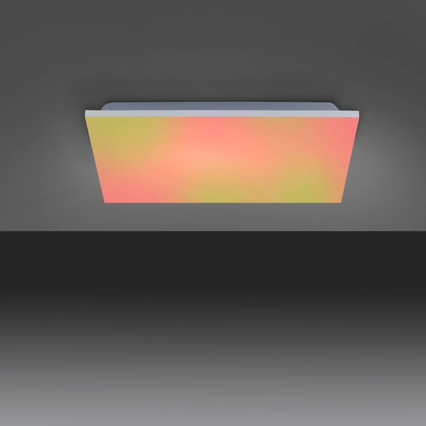 Lampa sufitowa YUKON 15620-16 LED 27W 2700-5000K+RGB prostokątna biała