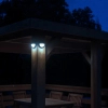 Elewacyjna lampa ścienna Wall EKO0606 LED 0,06W 6000K IP44 czarny