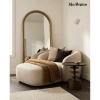Kwadratowy stolik kawowy BRERA MM001501100414 brązowy drewniany 60cm