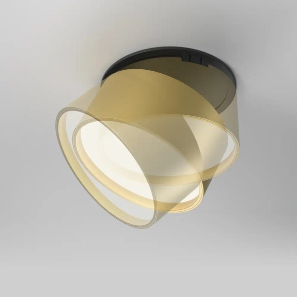 Sufitowa lampa wpustowa Onda DL024-12W-DTW-BMG LED 12W 2200-4000K złoty