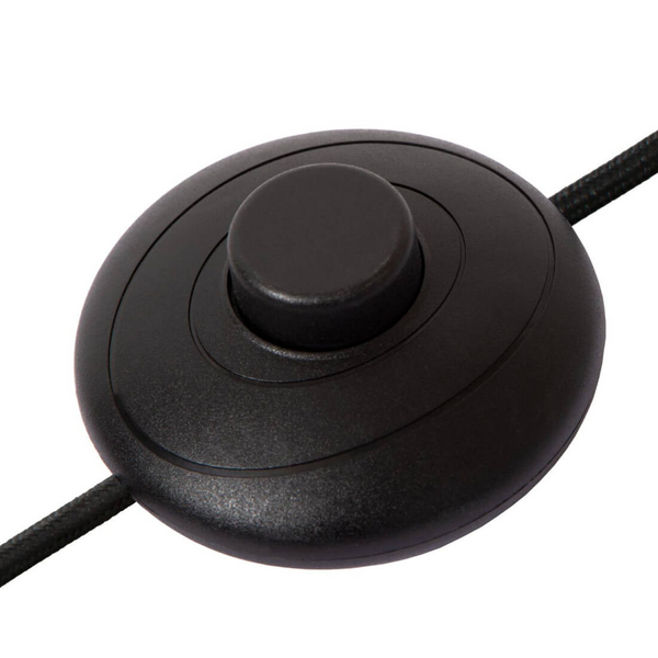 Podłogowa lampa abażurowa KELSO 44719/81/30 metalowa czarna