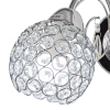 Salonowy kinkiet glamour 8965/1 8C z kryształkami chrom