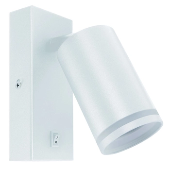 Nowoczesna lampa ścienna ZULA 03997 Ideus kinkiet do salonu biały