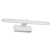 Kinkiet LAMPA ścienna SPLASH ML5617 Milagro metalowa OPRAWA galeryjka LED 8W 4000K nad lustro IP44 biała