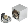 Nasufitowa lampa Parana 10717 IP44 kwadrat do łazienki chrom