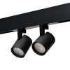 Lampa sufitowa jednofazowa BETA czarna AZ6692 2xGU10 tuby z regulacją