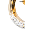 Kinkiet pokojowy Helios MSE010100320 Moosee LED 8W 3000K ring glamour złoty