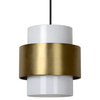 LAMPA wisząca FIRMIN 45497/20/02 Lucide szklana OPRAWA zwis tuba złoty opal
