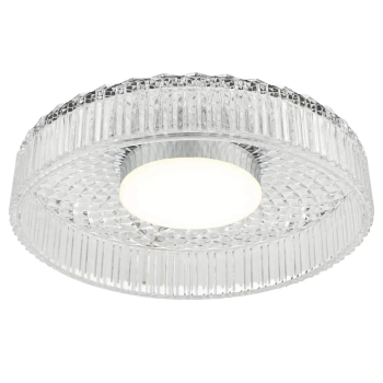 Kryształowy plafon Leena LEE5208 LED 16W 2700K okrągły chrom