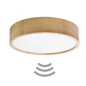 Ekologiczny plafon salonowy 137623622099 drewniany z czujnikiem