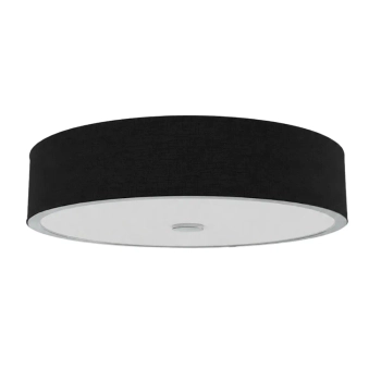 Sufitowa lampa Zalindro czarna biała chrom OR86577 6xE27 do sypialni