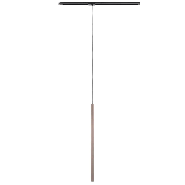 Szynowa lampa zwisająca 1-fazowa Tracer 10817 sopel brązowy