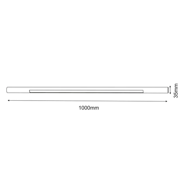 Modułowe oświetlenie Mafra 5103 Shilo punktowe podłużne czarny