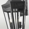 Ścienna lampa zewnętrzna Funchal W02101BK IP23 na taras czarna