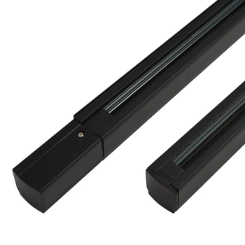 Szynoprzewód z zaślepką i zasilaniem 3-fazowy TRACK AZ2992 czarny 2m