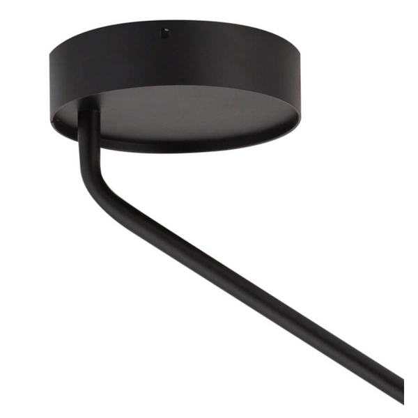 Sufitowa lampa z abażurem Lizbona 32120 do sypialni biała