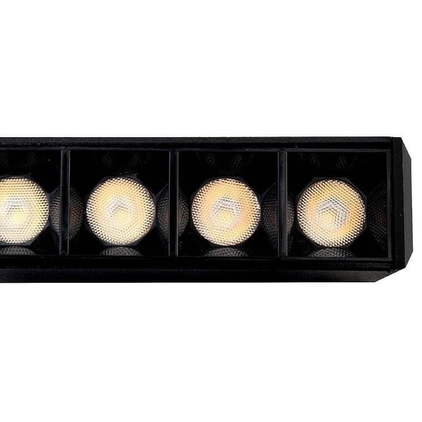 Lampa szynowa magnetyczna z diodami 3-fazowa 479 Domeno LED 24W 3000K czarna