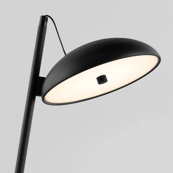 Lampka nocna do salonu VIBORAL LE44524 LED 18W 3000K na biurko czarna