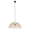 Salonowa lampa wisząca boho PAULETTE R36141026 czarny brązowy