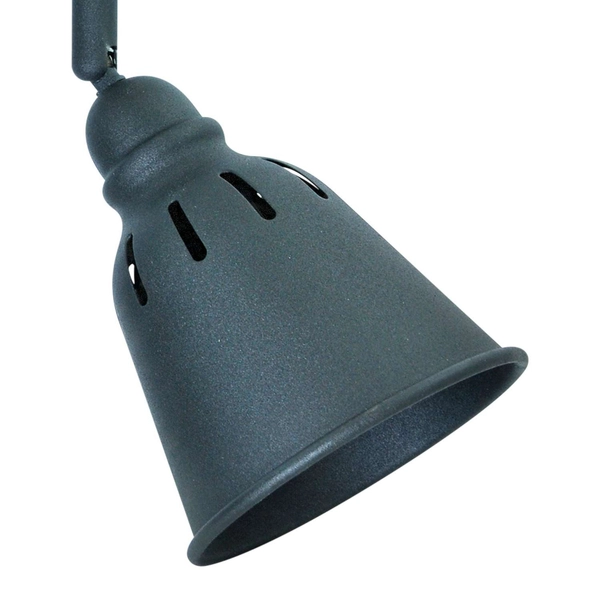 Plafon LAMPA sufitowa FIONA 2 311962 Polux regulowana OPRAWA retro reflektorki metalowe czarne