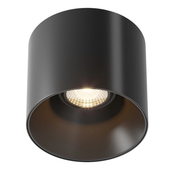 Metalowa lampa sufitowa Alfa C064CL-01-25W3K-D-RD-B LED 25W 3000K czarna