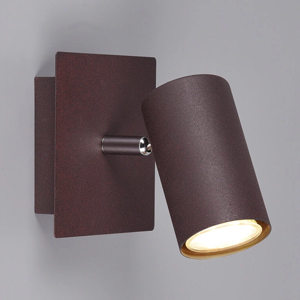 Sypialniana lampka ścienna MARLEY 802400124 Trio sopel miedź