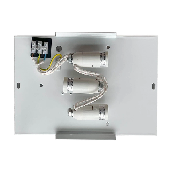 Okrągły plafon Alto LP-81008/3C WH Light Prestige abażurowy biały