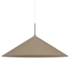 Wisząca lampa do salonu Capital MLP2471 stożek regulowana beżowy