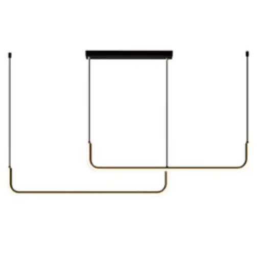 Liniowa wisząca lampa Patinar CGPAT120 LED 24W 3000K czarny