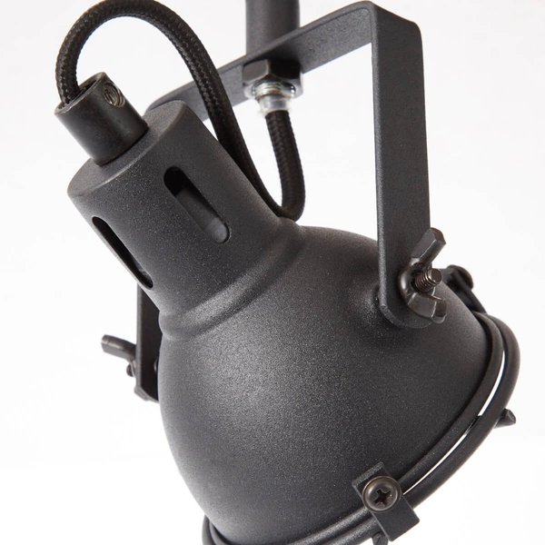 Regulowana lampa sufitowa Jesper G54332/86 loftowa czarna