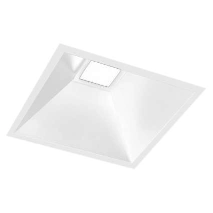 Wpust LAMPA sufitowa UBE IL 7374 Shilo kwadratowa OPRAWA podtynkowa LED 10W 3000K oczko metalowe białe