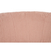 Tapicerowany fotel Low Teddy Pink HE510X-3.PECH.PINK do sypialni różowy 