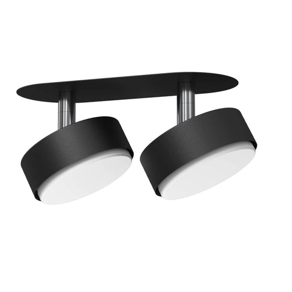 Reflektor ścienny Drop 3261 BROSline obrotowy wpust czarna