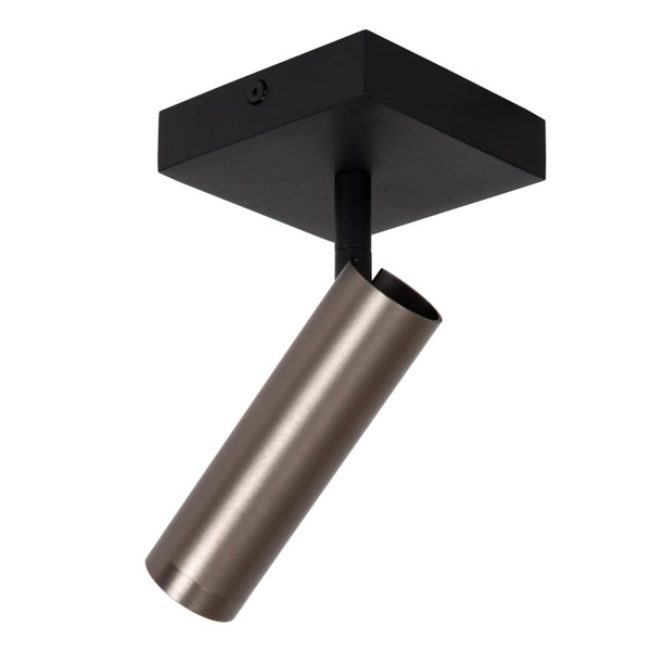 Lampa sufitowa z regulacją GRADO 22974/01/15 do sypialni szara