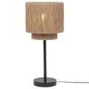 Stołowa lampa ekologiczna SMILLA 566800136 boho beżowa czarna