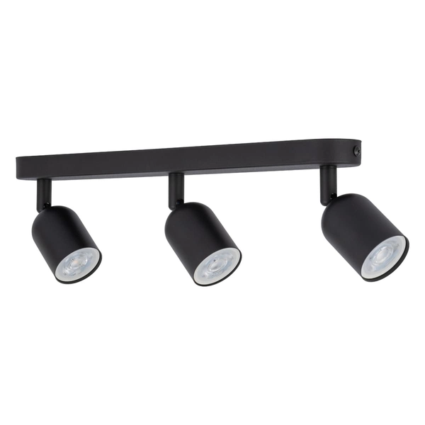 Reflektorki sufitowe do kuchni Top 4779 TK Lighting potrójna czarna
