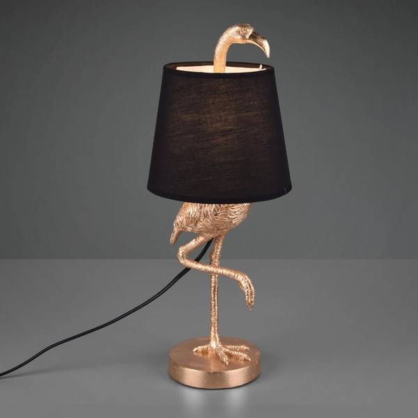 Dekoracyjna lampa stołowa Lola R50251079 RL Light flaming czarna złota