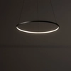 Lampa ring wisząca salonowa Circolo 10812 Nowodvorski LED 21W 3000K czarna