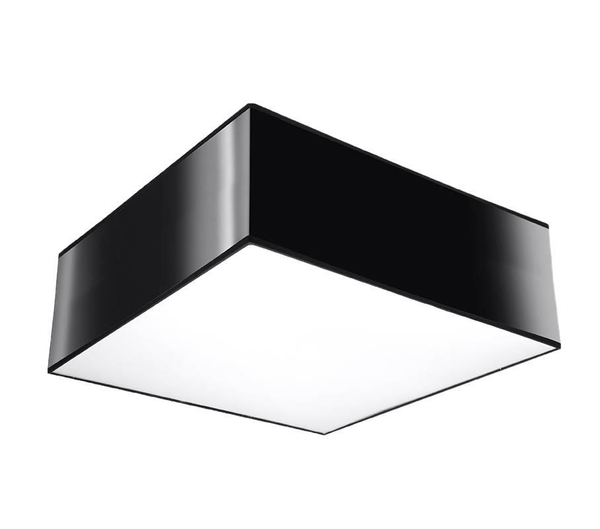 Kinkiet LAMPA ścienna SL.0142 kwadratowa OPRAWA plafon sufitowy czarny OUTLET