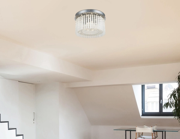 Lampa przysufitowa Joyce 68568-18 kryształki LED 18W 4000K chrom