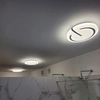 Sufitowa lampa nowoczesna Falcon LED 48W biała do łazienki